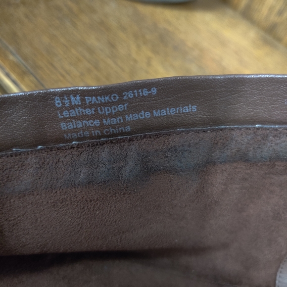 8.5 leather Franco sarto brown knee high boots - Picture 11 of 13